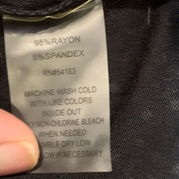 NWT Calvin Klein women’s size large black tank top with all over rhinest… - Picture 5 of 14